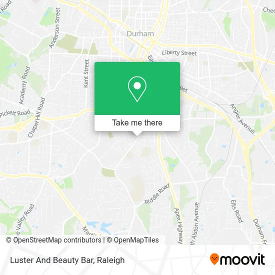 Luster And Beauty Bar map