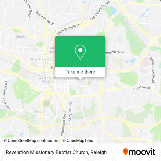 Revelation Missionary Baptist Church map