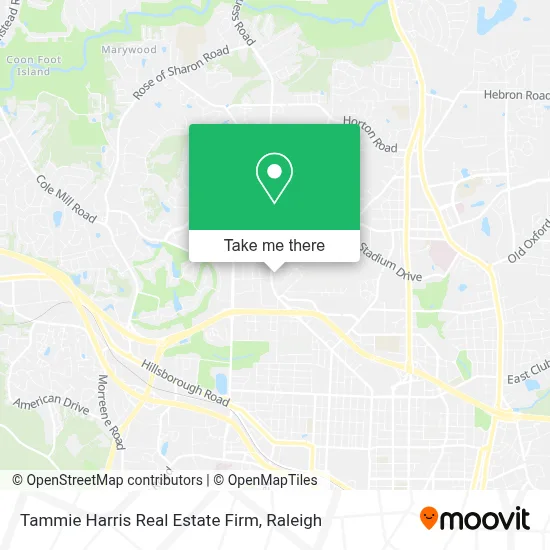 Tammie Harris Real Estate Firm map