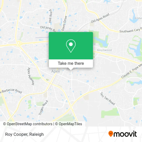 Roy Cooper map