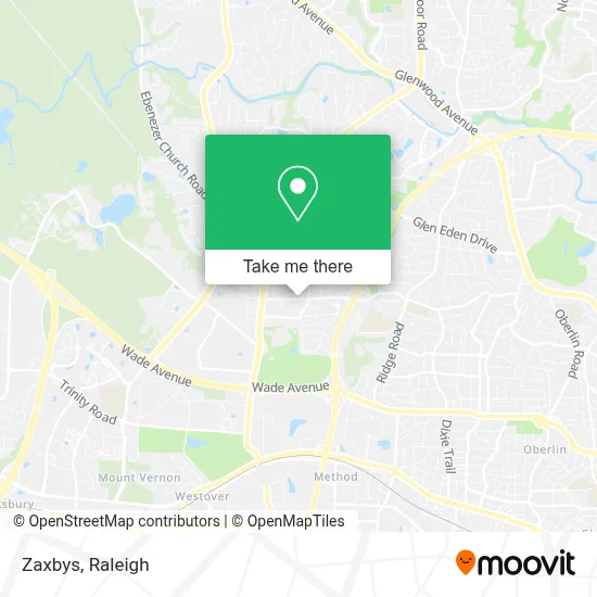 Zaxbys map