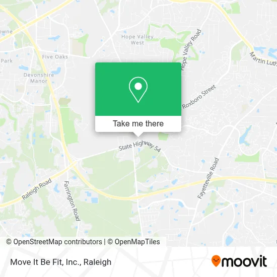 Move It Be Fit, Inc. map