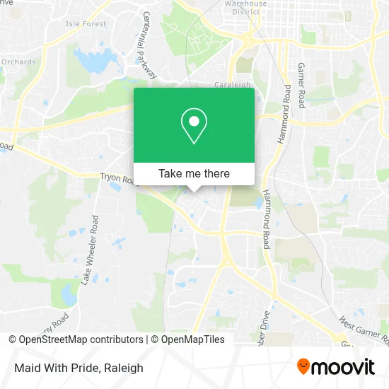 Maid With Pride map