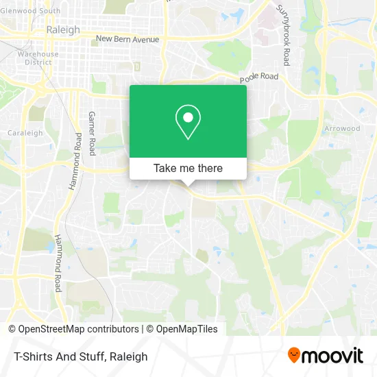 T-Shirts And Stuff map