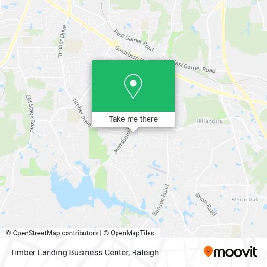 Timber Landing Business Center map