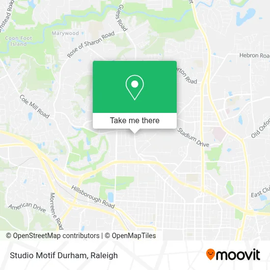 Studio Motif Durham map