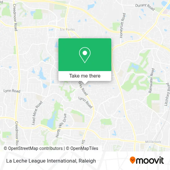 La Leche League International map