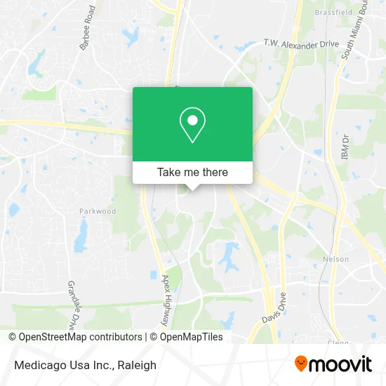 Medicago Usa Inc. map