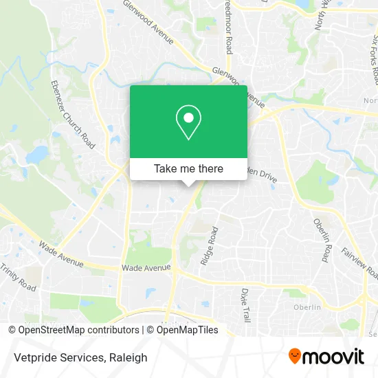 Vetpride Services map