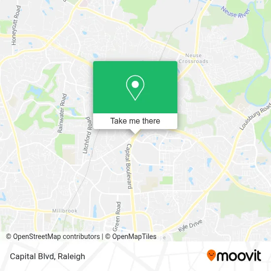 Capital Blvd map