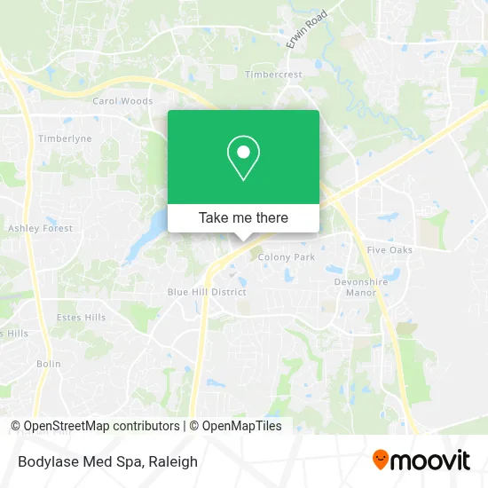 Bodylase Med Spa map