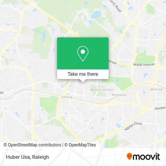 Huber Usa map
