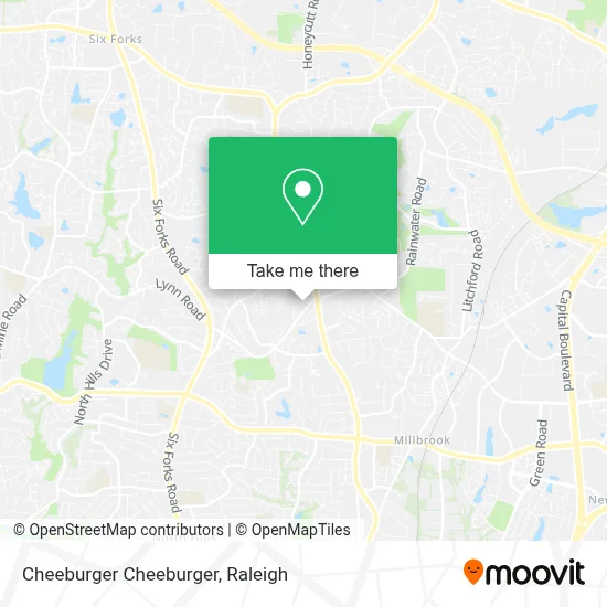 Cheeburger Cheeburger map