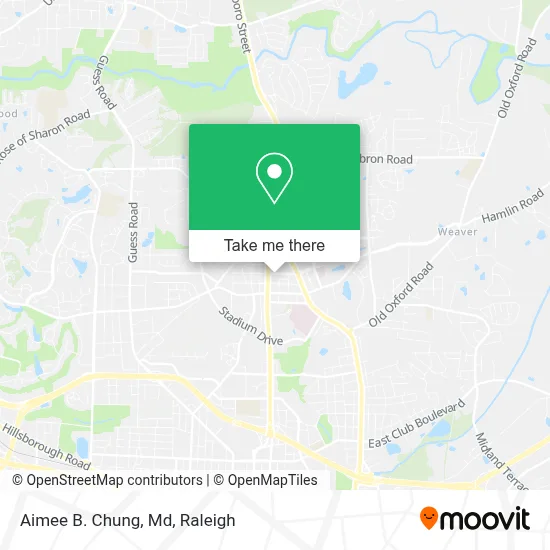 Aimee B. Chung, Md map