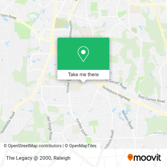 The Legacy @ 2000 map