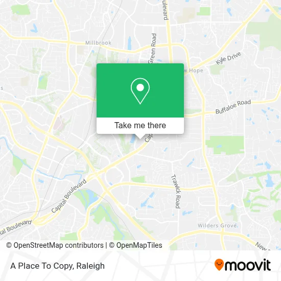 A Place To Copy map