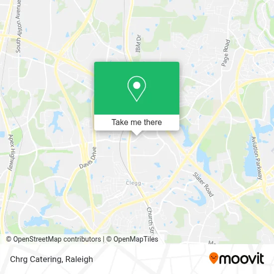 Chrg Catering map