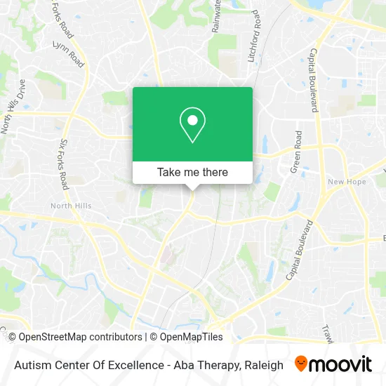 Autism Center Of Excellence - Aba Therapy map