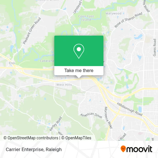 Carrier Enterprise map