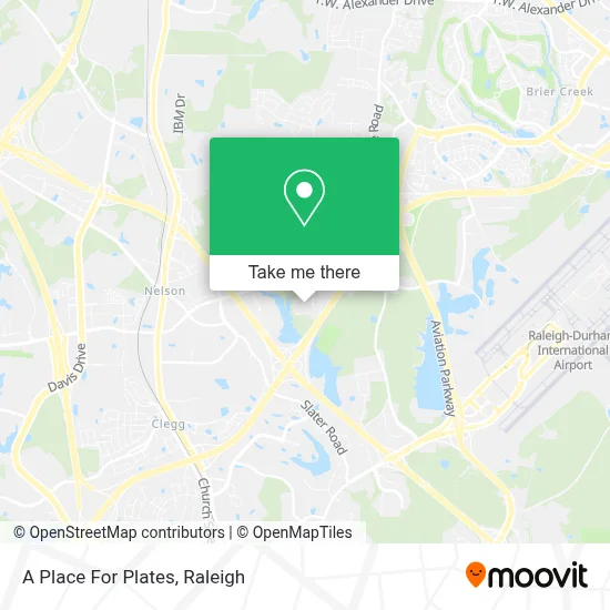 A Place For Plates map
