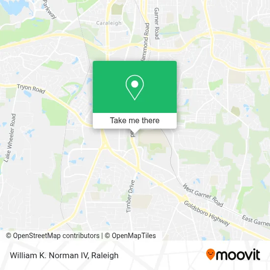 William K. Norman IV map