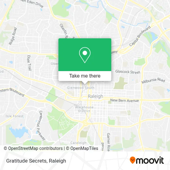 Gratitude Secrets map