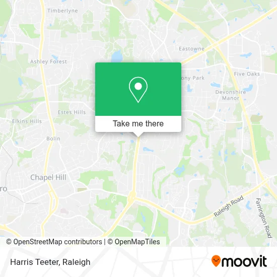 Harris Teeter map