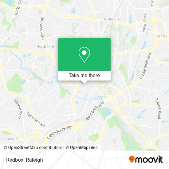 Redbox map