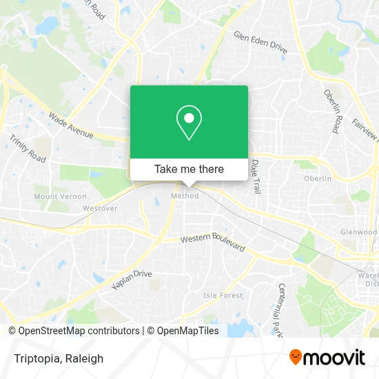 Triptopia map