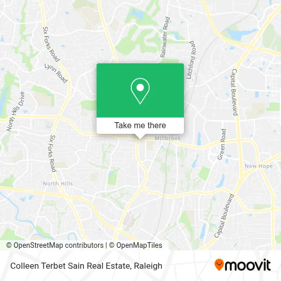 Colleen Terbet Sain Real Estate map