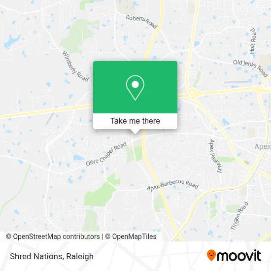 Shred Nations map