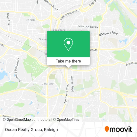 Ocean Realty Group map