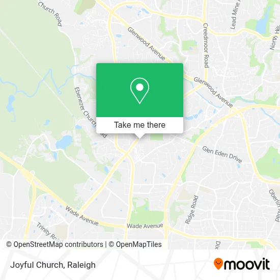 Joyful Church map