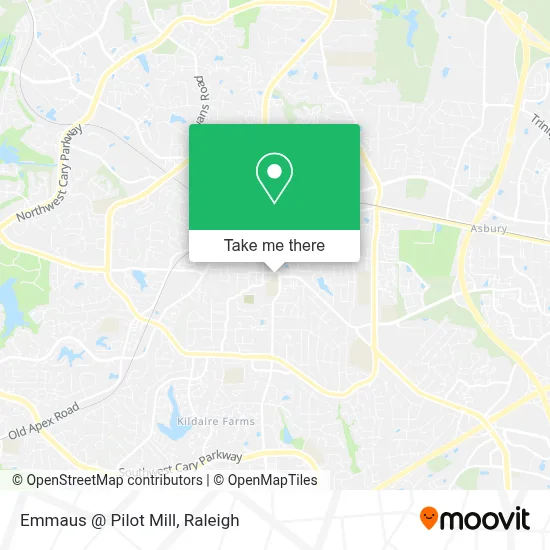 Emmaus @ Pilot Mill map