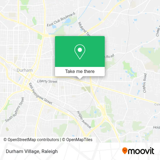 Durham Village map
