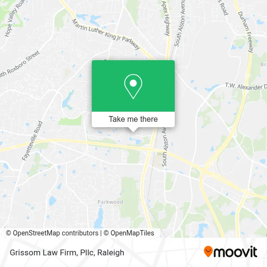 Grissom Law Firm, Pllc map