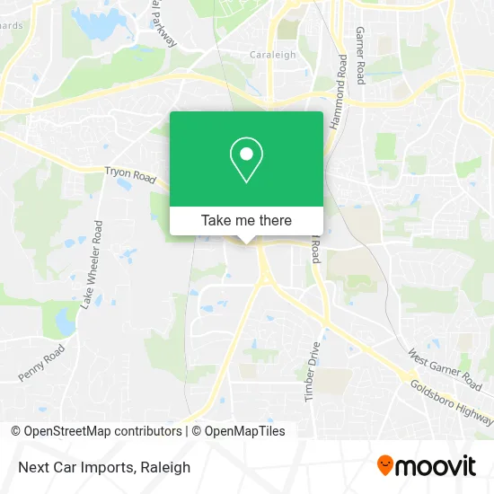 Next Car Imports map