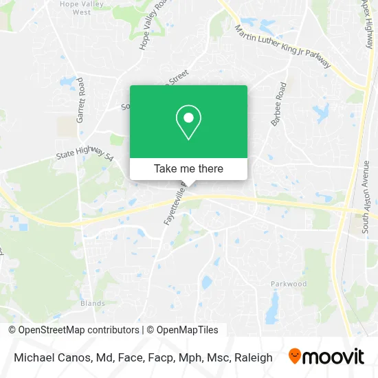 Michael Canos, Md, Face, Facp, Mph, Msc map