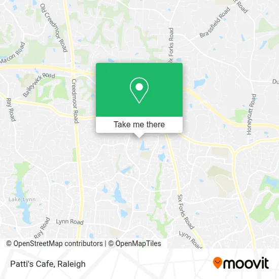 Patti's Cafe map