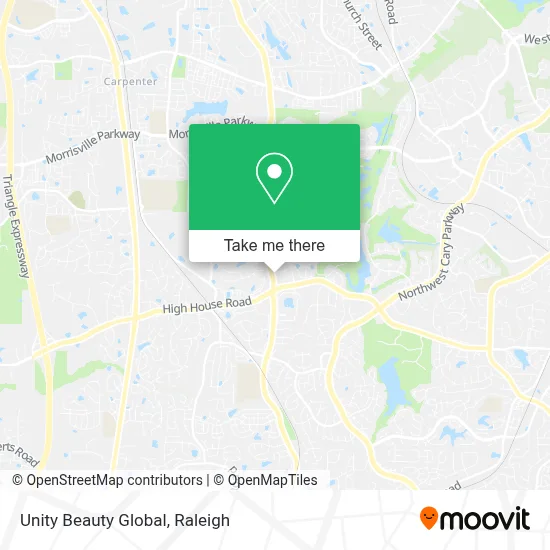 Unity Beauty Global map