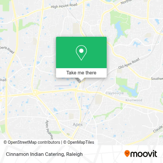 Cinnamon Indian Catering map