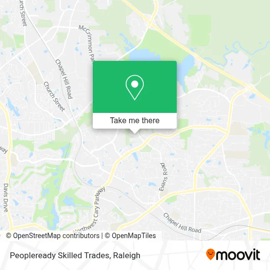 Peopleready Skilled Trades map
