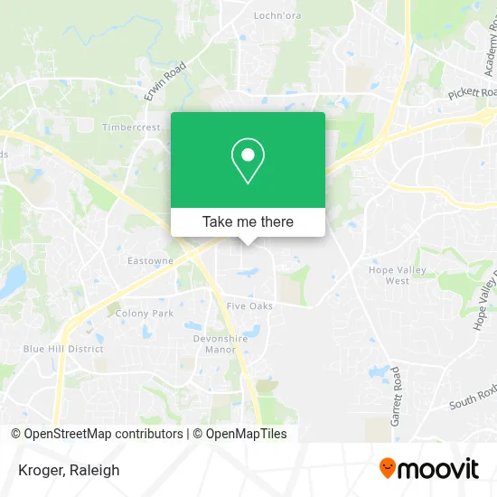 Kroger map