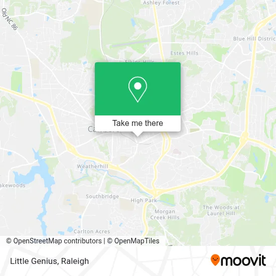 Little Genius map