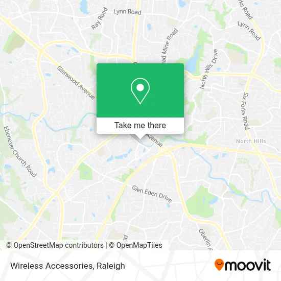 Wireless Accessories map