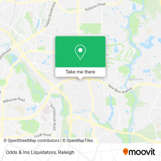 Odds & Ins Liquidators map