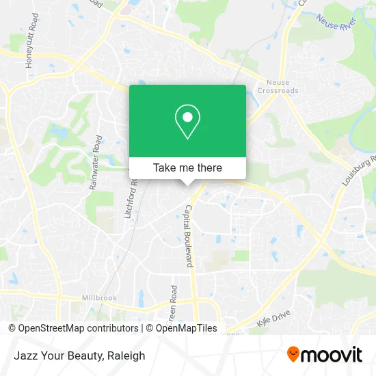 Jazz Your Beauty map