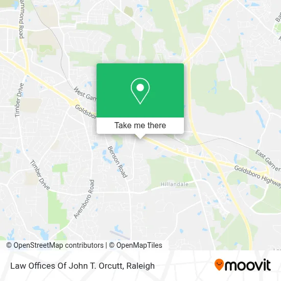 Law Offices Of John T. Orcutt map