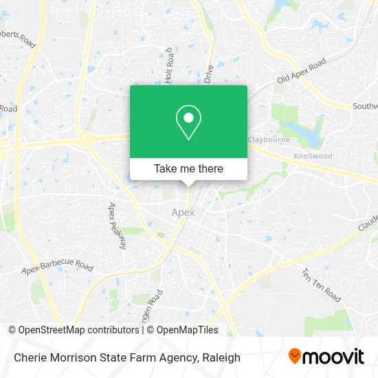 Cherie Morrison State Farm  Agency map