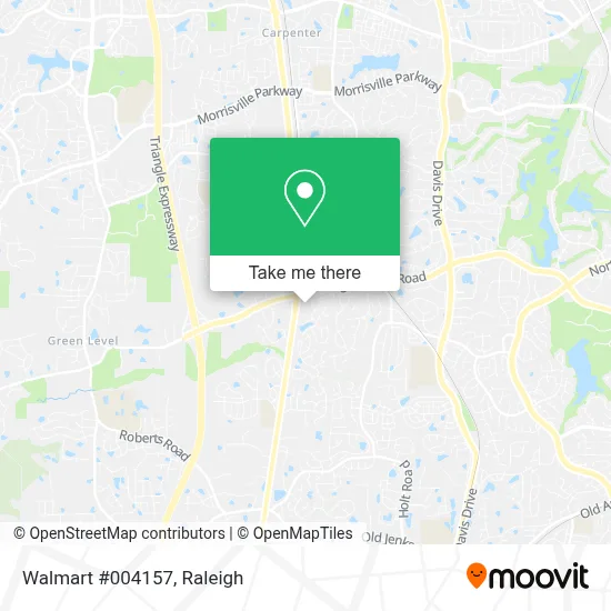 Walmart #004157 map